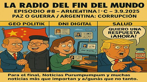 paz o guerra /Argentina : corrupción o censura 3.9.2025