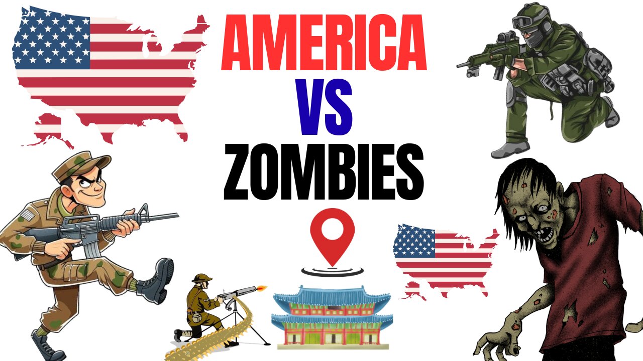 🧟 What if the United States had to defend against a global zombie army? 🇺🇸