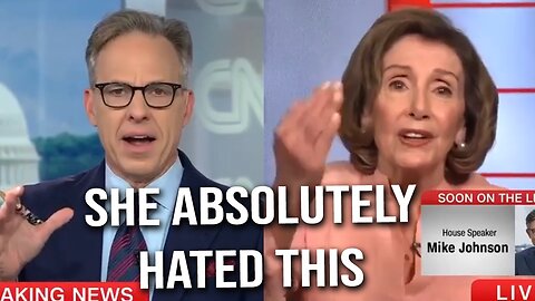 Pelosi VISIBLY PISSED when asked POINT-BLANK about her INSIDER TRADING