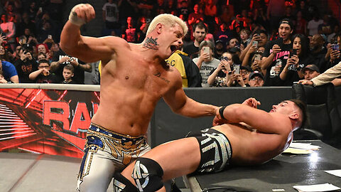 Cody Rhodes vs. Theory – United States Title Match: Raw, May 9, 2022 @wwefree
