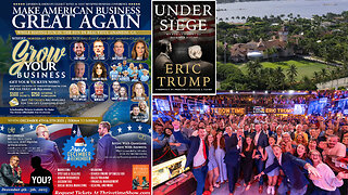 Winners of Under Siege Dinner w/ Eric Trump & Clay Clark At Mar-A-Lago Announced! Congratulations to the Winner, Roman & Rachel Ramirez!!!! + Join Eric Trump At Clay Clark's Dec. 4-5 Anaheim ThrivetimeShow.com Biz Conf.
