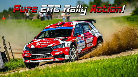 Pure ERC Rally Racing Action You Need to See!