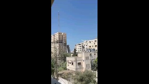 Another Gaza City terrorist building bites the dust ♥️🇮🇱💯