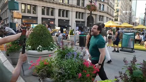 Confrontations as Activists March to "Stop Starving Gaza" in NYC