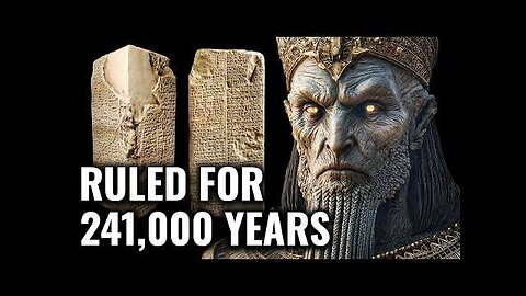 The Sumerian Kings List: When Gods Ruled Earth for 241,200 Years