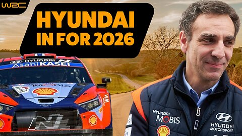 What HYUNDAI's 2026 WRC commitment really means