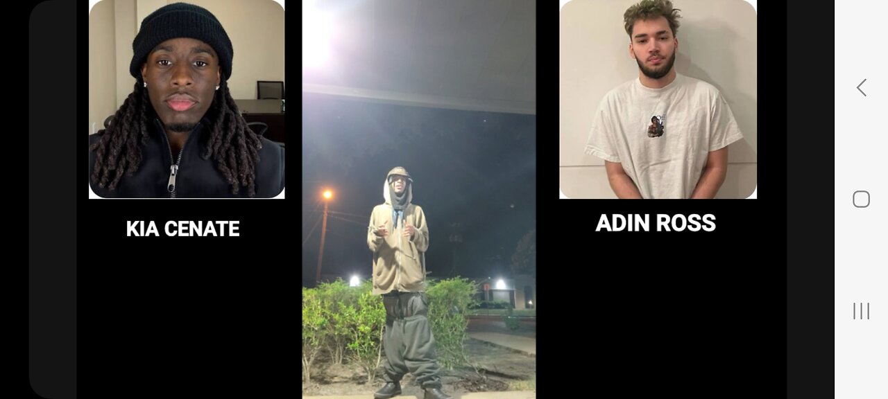 KIA CENAT VS ADIN ROSS DA STREAMIN SYSTEM IS CRASHIN BETWEEN EM ALL DIFFERENT PLATFORMS SYSTEMS 💪🏾🔵