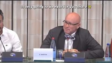 Bomb Shell - Dr. David Martin full speech about how the WHO is a criminal organization!!
