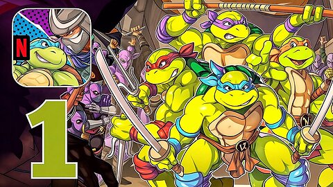 TMNT: Shredder's Revenge - Gameplay Walkthrough | Part 1 (Android, iOS)