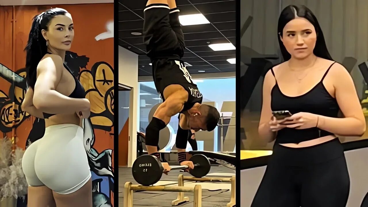 đŸ”¥Scaring People in The Gym With Calisthenics #112