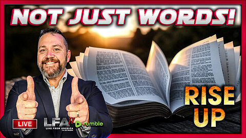 NOT JUST WORDS! | RISE UP 6.23.25 9AM