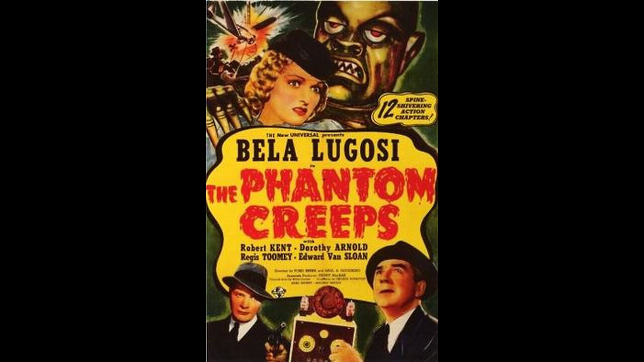 The Phantom Creeps - 1939 Cinema Serial Ep. 05 Thundering Rails