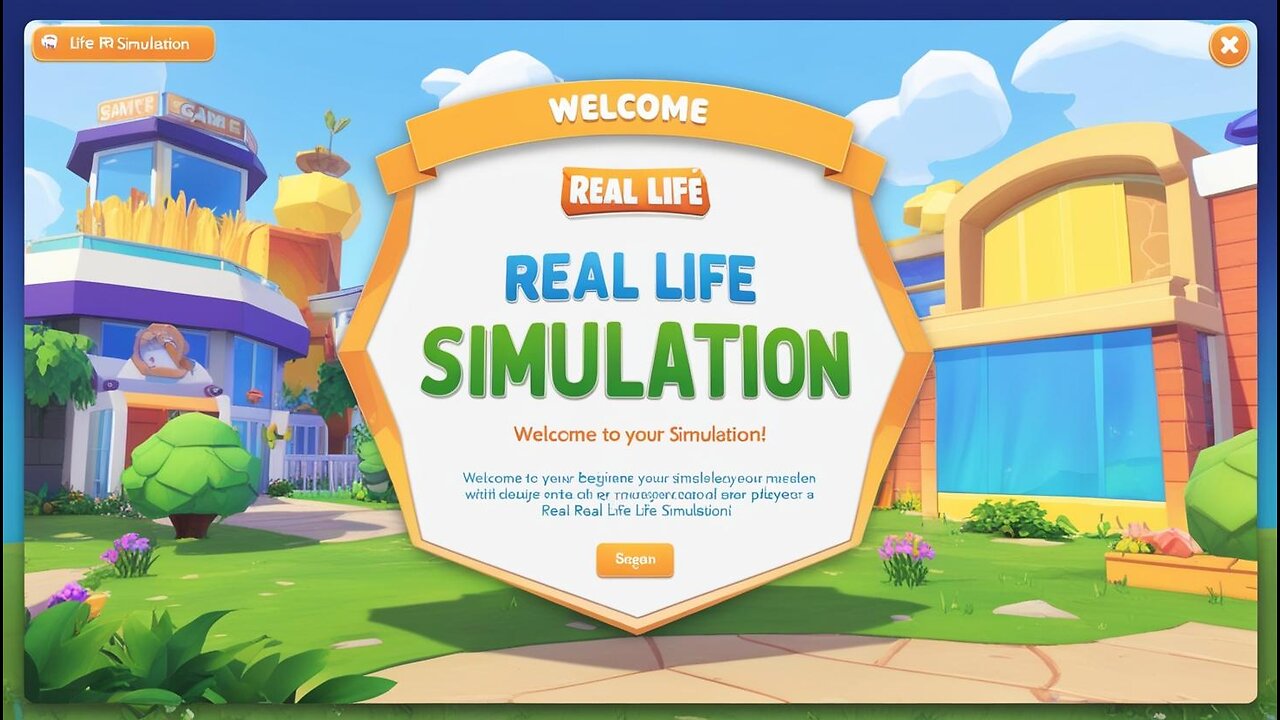 Real Life Simulation pilot episode