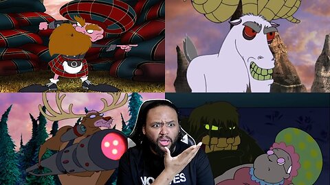 Courage The Cowardly Dog S4 Eps 1 - 4 Reaction