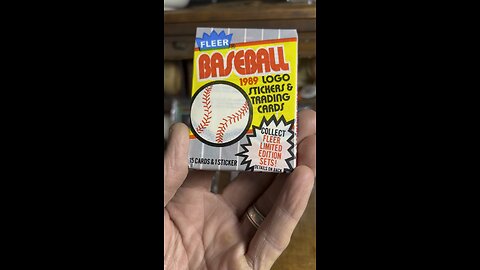 1989 #Fleer #baseballcards #packopening #thehobby #junkwax #mlb