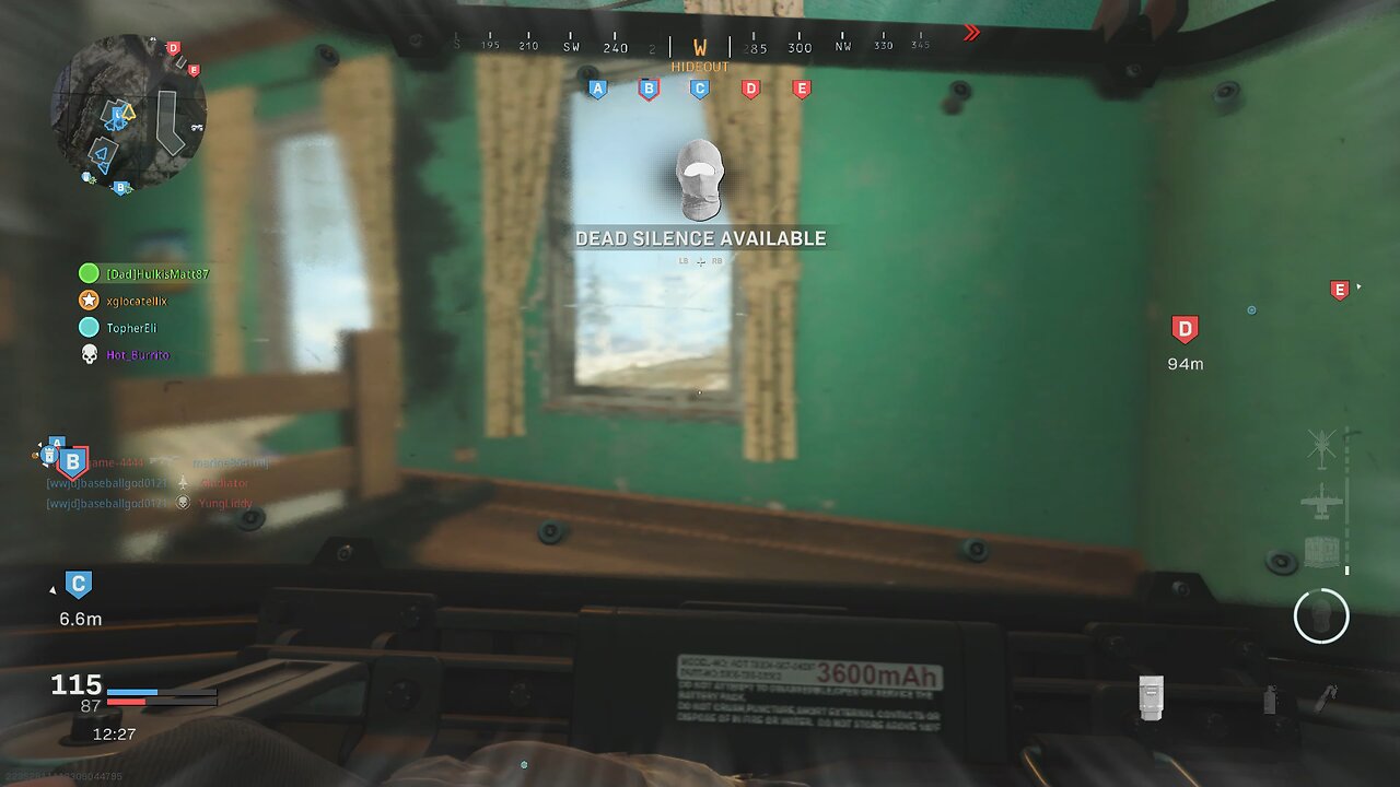 Call of Duty clips. Finishing move