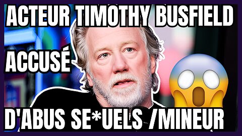 TIMOTHY BUSFIELD : L’ACTEUR DE THE CLEANING LADY VISE PAR DE TRÈS GRAVES ACCUSATIONS