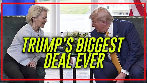 Trump Just Scored His Biggest Victory Yet Against The Globalists: The EU Dictato