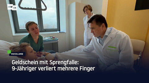 Geldschein mit Sprengfalle: 9-Jähriger verliert mehrere Finger