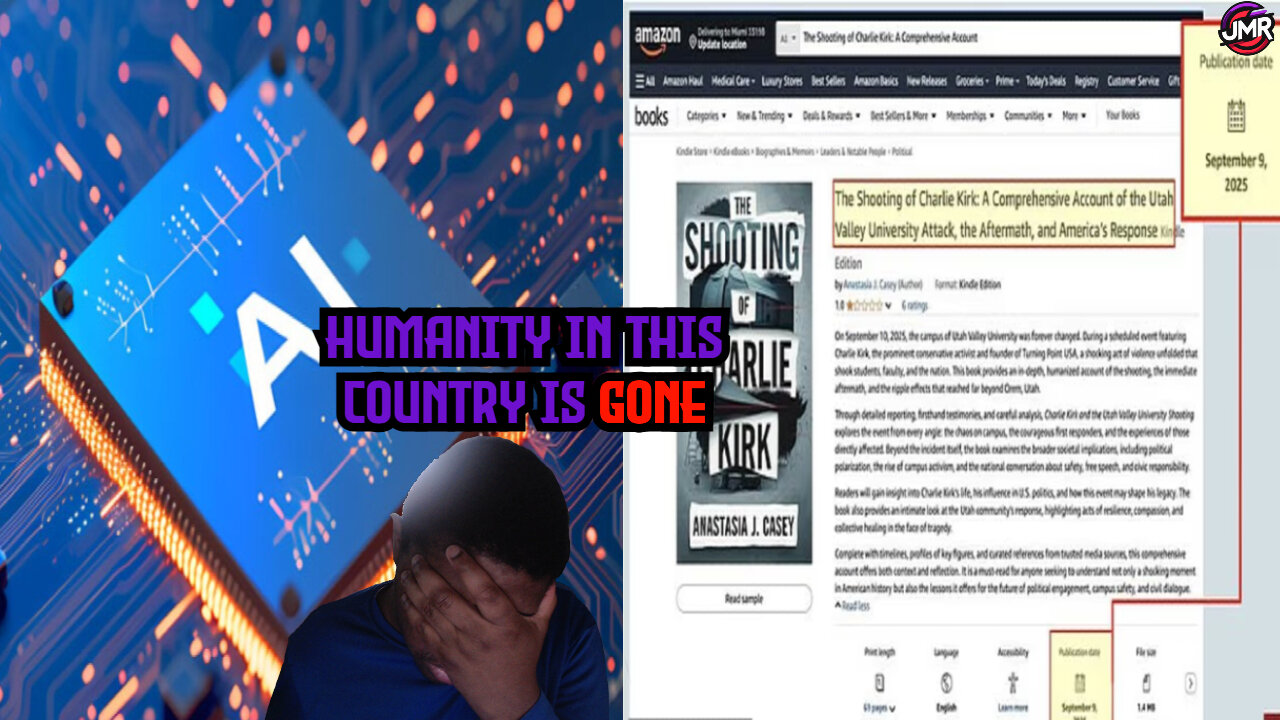 Amazon SLAMMED after selling Charlie Kirk assassination books