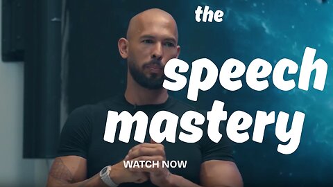 Andrew Tate on The Secret to Speaking.