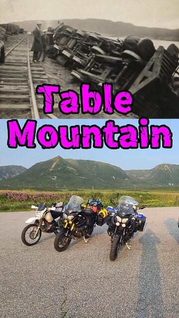 YAMAHA SUPER TENERE | TABLE MOUNTAIN | NFLD | #shorts #adventure #yamaha
