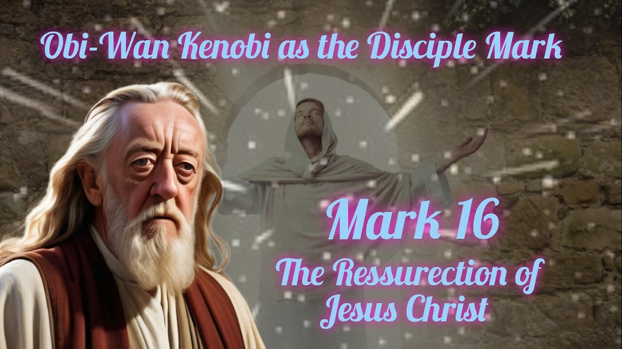Obi-Wan Kenobi (Alec Guinness) as Mark preaching Mark 16, the Resurrection of Jesus, Easter Sunday
