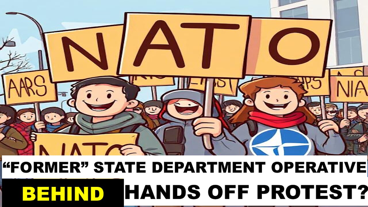 HANDS OFF PROTEST - "FORMER" STATE DEPT OPERATIVE HELPED MASTERMIND SUSPICIOUSLY PRO WAR OPERATION