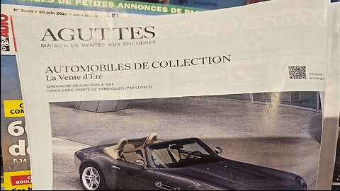 Aguttes Paris Expo Classic cars 2025 and my music