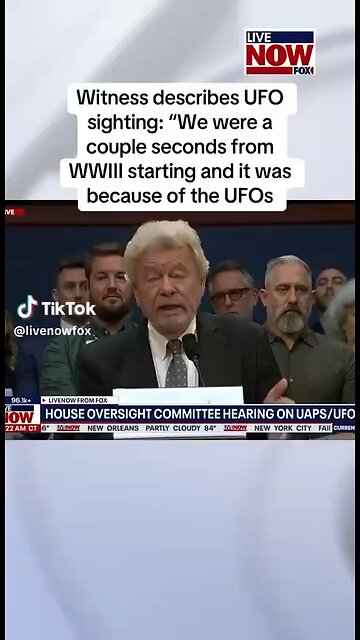 Witness Describes UFO Sighting: We Were Minutes Away From World War 3