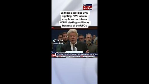 Witness Describes UFO Sighting: We Were Minutes Away From World War 3