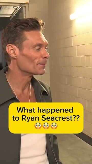 Ryan Seacrest with no Adrinochrome
