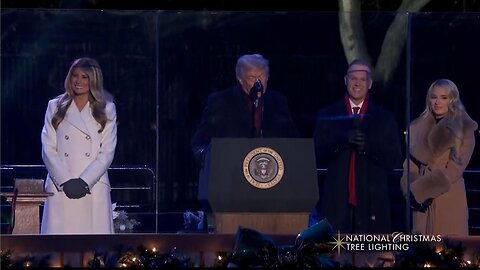 President Trump & First Lady Melania Officially Light the National Christmas Tree 🎄🇺🇸 12.04.25