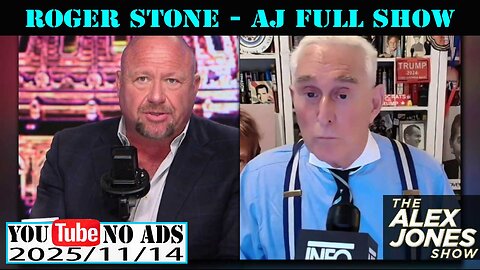 ALEX JONES (NO ADS) 2025/11/14 FULL SHOW