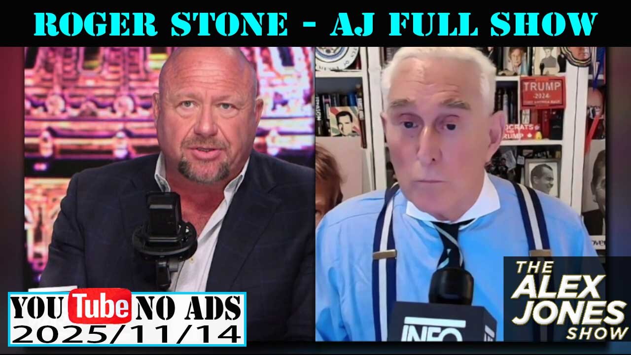 ALEX JONES (NO ADS) 2025/11/14 FULL SHOW
