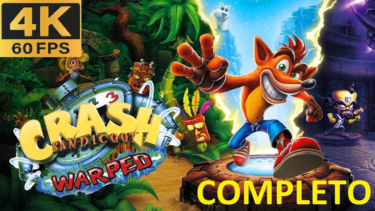 CRASH BANDICOOT 3 WARPED - JUEGO COMPLETO / FULL GAME