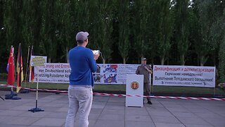 BRD-SS-Veteranen statt Kriegsopfer-Entschädigung! Tag des Sieges Berlin-Treptow 9. Mai 2025