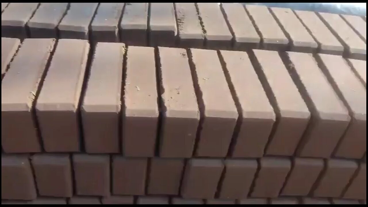 A compressed earth block (CEB) making process