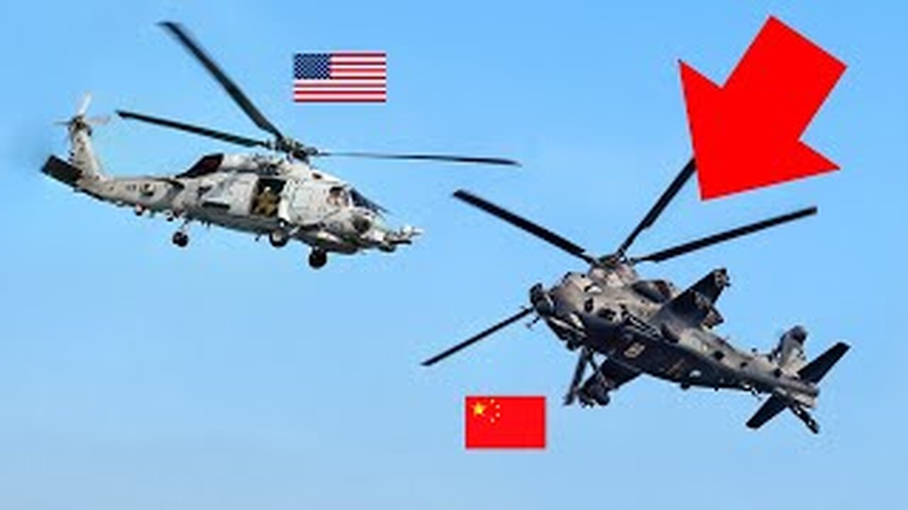 🚁 China Challenged US Helicopter — Big Mistake! 🔥 Military Power Showdown