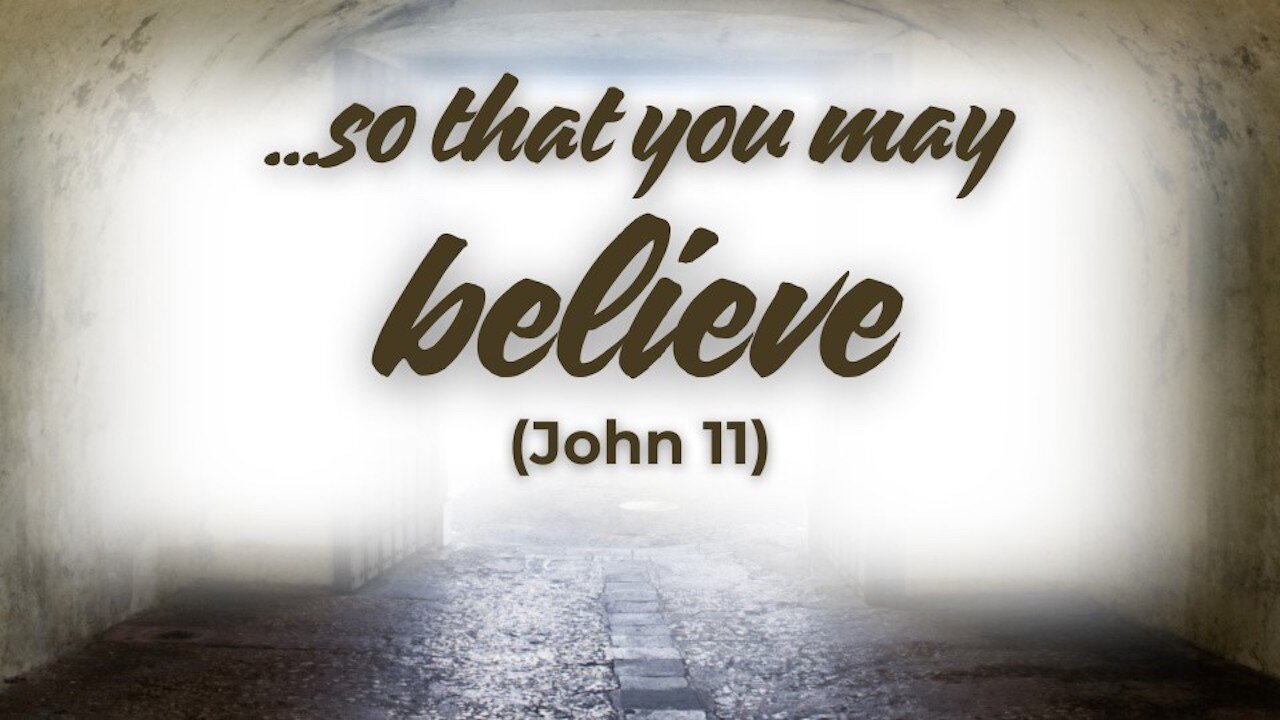 April 20, 2025 // …So That You May Believe // Easter Sunday