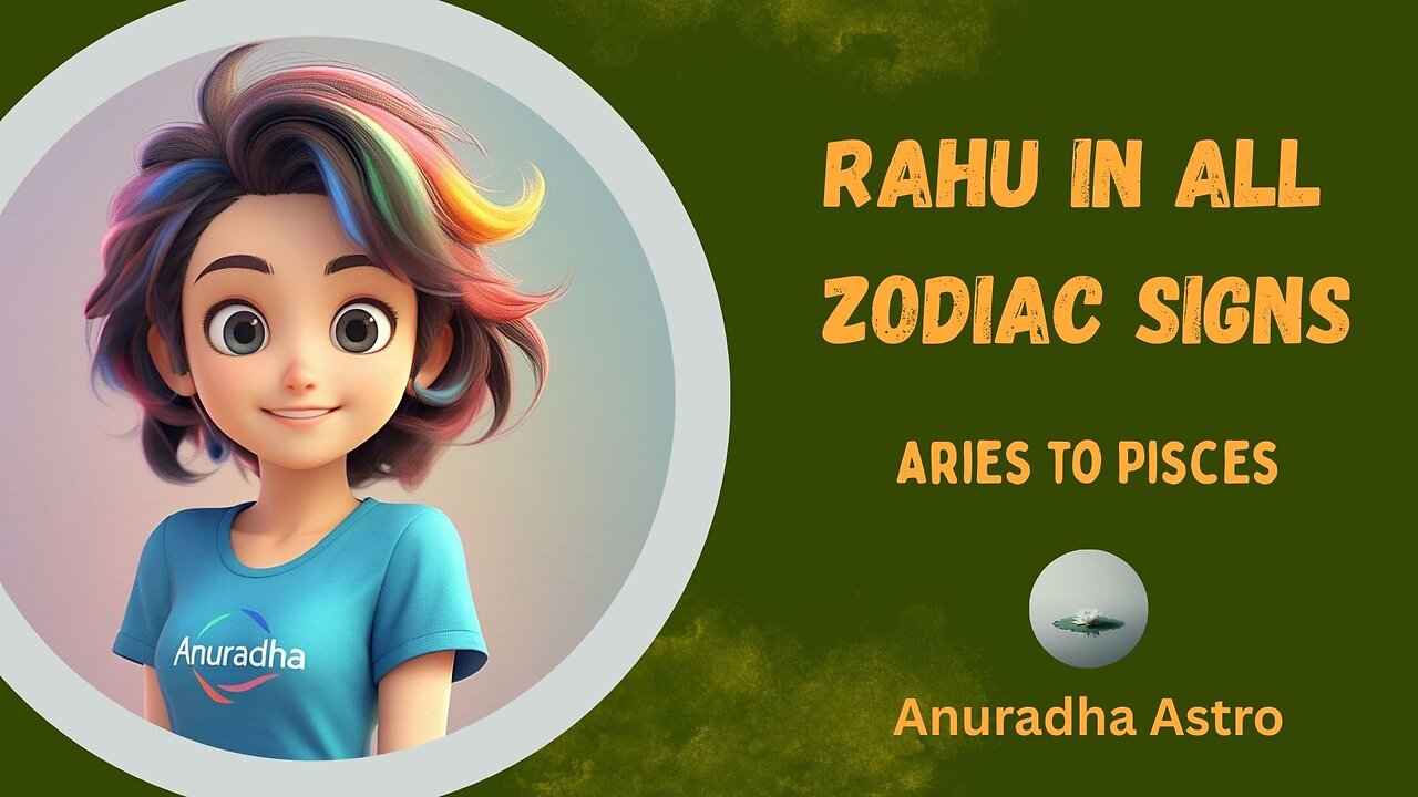 Rahu in all Zodiac Signs