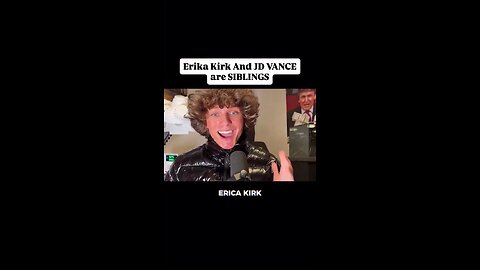 Are Erika Kirk & JD Vance Siblings?
