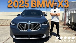 2025 BMW X3 xDrive30. Futuristic new design from BMW!