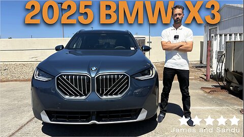 2025 BMW X3 xDrive30. Futuristic new design from BMW!