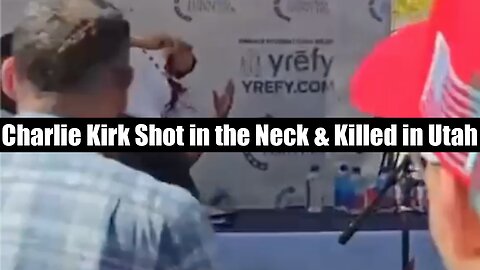 Charlie Kirk Shot in the Neck & Killed in Utah