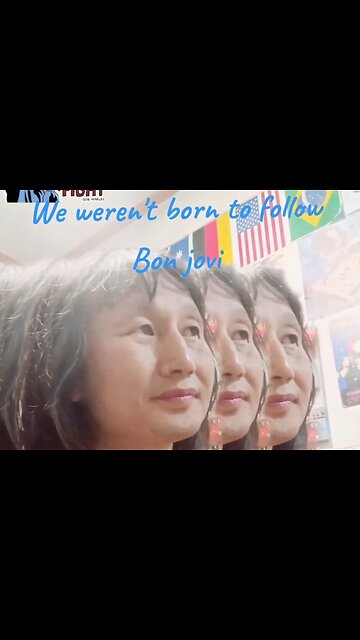 Sing) We weren't born to follow /Bon jovi (short cover)