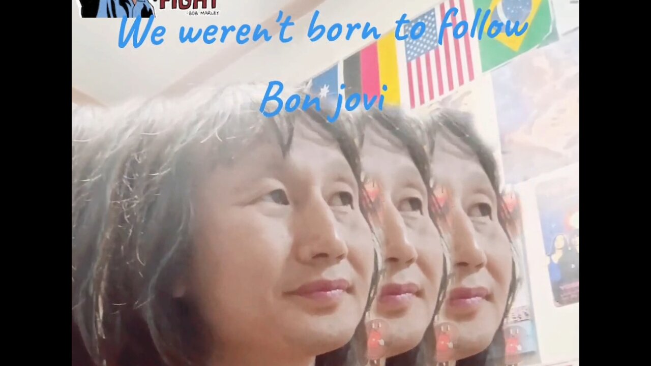 Sing) We weren't born to follow /Bon jovi (short cover)
