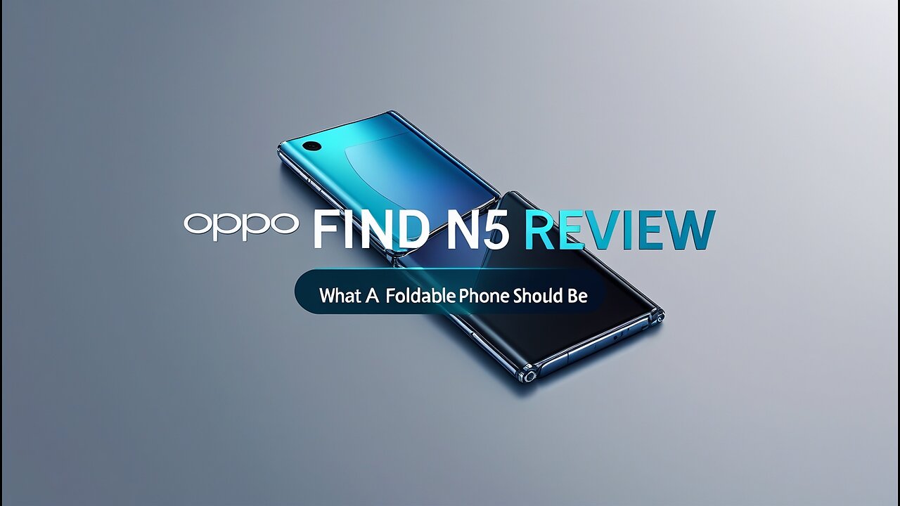 Oppo Find N5 Review: What a Foldable Phone Should Be