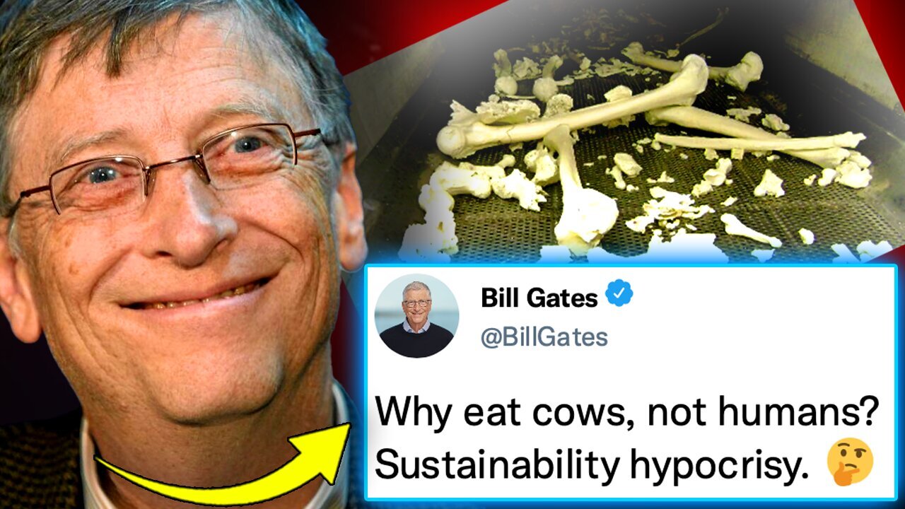 July 31, Bill Gates Exposed Pumping Human Remains Into U.S. Food Supply