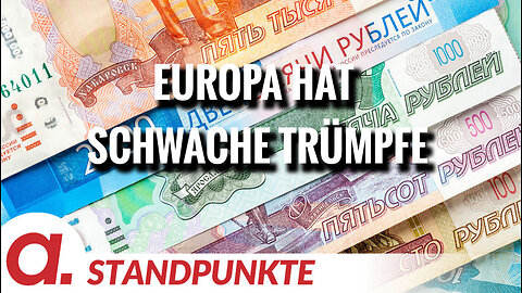 Europa hat schwache Trümpfe | Von Rüdiger Rauls
